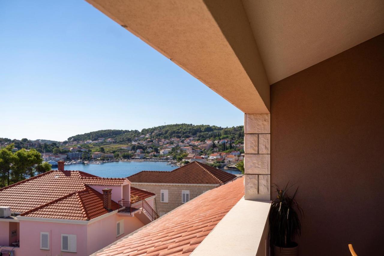 House Fidulic - Penthouse The View Apartman Lumbarda Kültér fotó