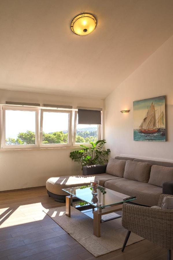 House Fidulic - Penthouse The View Apartman Lumbarda Kültér fotó
